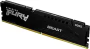 Kingston Fury Beast Black DDR5 64GB 5600MT/s CL36 DIMM Desktop Gaming Memory Single Module AMD Expo and Intel XMP - KF556C36BBE-64