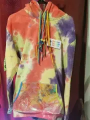 Corona Hoodie XL Desinged By Artist Brandon Adams RARE psychedelic NWT