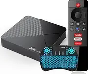CHROX Android TV Box 13.0, 2023 Set Top Box WiFi 6 4K4GB Ram 64GB ROM RK3528 Quad-Core 64Bit Cortex-A53 Support 2.4G/5G Dual WiFi Bluetooth 5.0 Smart Boxes,4gb+32gb
