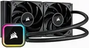 CORSAIR iCUE H100i RGB Elite Liquid CPU Cooler (16 Dynamic RGB LEDs, 120mm AF Elite Series FDB Fans, 240mm Radiator, Compatible - LGA 1700, 1200, 115X, 2066, and AM4 Sockets) Black (CW-9060058-WW)