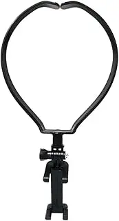 Operitacx Neck Hanging Stabilizer for Phones Neck Clamp Hands Recording Bracket Compatible with Gopro for Vlogging and for Friends and Family