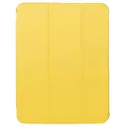 Tucano Satin Folio Case ( Yellow ) for iPad 11" A16 & 10th Gen 10.9" (2022) - The Satin cover has an internal compartment to store your Apple Pencil - Military standard test approved [IPD1022ST-Y]