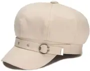 French Beret Hats for Women Winter Newsboy Cap Spring Outdoor One Size C-beige