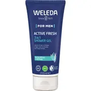 Weleda Active Fresh 3 in 1 Shower Gel Men 200ml