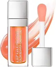 Fashion Moisturizing Plumping Lip Oil，Transparent Tinted Toot Lip Oil，Big Brush Head Primer Lip Tint Transparent Non-sticky Lip Gloss Lip Care-Locks In Moisture To Prevent Chapped Lips - 004#