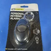 Pro essentials personal key ring alarm includes LED light function battery power
