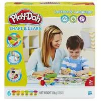 在飛比找蝦皮購物優惠-Play-Doh 培樂多 英文字母學習遊戲組   黏土 安全