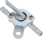 ETHZZLE Motorcycle Oil Circuit Switch Inline Fuel Valve Fuel Tank Valve Fuel Petcock Shut off Valve Inline Fuel Shut off Valve Fuel Tank Switching Valve Fuel Petcock Valve Aluminum