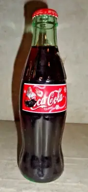 Christmas 2000 COCA-COLA BOTTLE COLLECTIBLE 8 OZ. Full (1) **