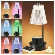 Candle Warmer Lamp, Candle Lamp Warmer with Timer Dimmer led Color Changing,