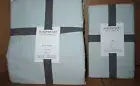 West Elm SLEEPSMART 37.5 Technology Duvet Cover Full/Queen & 1-STD Sham New