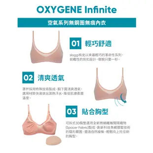 sloggi OXYGENE INFINITE空氣系列無鋼圈無痕內衣 純粹黑｜11-1794 04