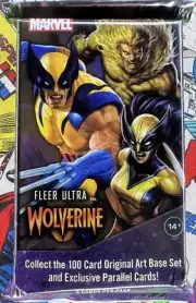 (1) 2024 Fleer Ultra Wolverine Sealed Blaster Pack