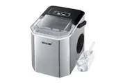 Maxkon 12kg Ice Maker Portable Cube Making Machine Freezer Countertop Home Kitchen Commercial House Appliance Self Cleaning Stainless Steel with Handle