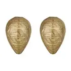 2 Pcs Wasp Nest Decoy Wasp Deterrent for Outdoor Hanging, Home and Garden B C7G7