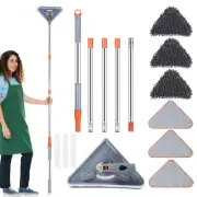 98 In Wall Cleaner Mop with Long Handle 360° Rotatable Ceiling Dust Mop♈