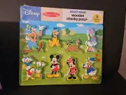 Melissa & Doug Disney Mickey Mouse Clubhouse Wooden Chunky Puzzle (8 pcs)