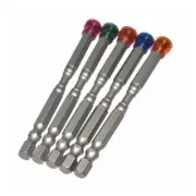 5PCS/Set Color Ring Electric Drill Electric Screw-driver for Head 10