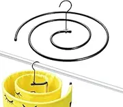 Spiral Hanger,Rotatable Garment Rack for Quilt Blanket - Closet Organizers Supplies, Mattress Storage Convenient for Bedspreads