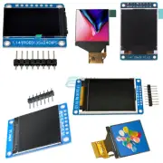 0.96/1.3/1.44/1.8 Inch LCD Full Color Display Module SPI Serial Port OLED Screen