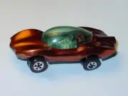 JOHNNY LIGHTNING TOPPER REDLINE CUSTOM TURBINE -Orange, NICE!