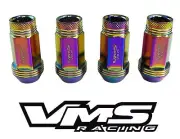 20PC VMS RACING NEOCHROME 48MM PREMIUM ALUMINUM LUG NUTS FOR MAZDA (for: Mazda)