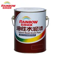 在飛比找蝦皮商城優惠-【Rainbow虹牌油漆】油性水泥漆(多色任選)(5加侖)｜