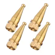 4 Pcs Speaker Spike Foot Support Audio Isolation Feet Copper Stand