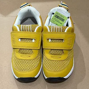 ［出清品］《布布童鞋》日本IFME百搭黃色透氣兒童機能運動鞋[P0U713K]