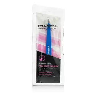 微之魅 迷你專業斜口眉夾 Mini Slant Tweezer - Bahama Blue(工作室系列) -