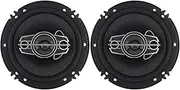 Car Speaker Tweeters One Pair 6 Inch Car Stereo Door Speakers 600 Watts Max 4 Way Full Range Audio Tweeters Coaxial Car Speakers Car Audio Component