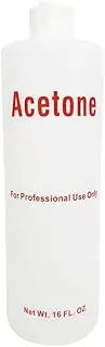 Empty Plastic Acetone Bottle 500ml (16oz)