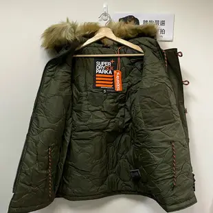 跩狗嚴選 極度乾燥 Superdry 男款 M51 Parka 長版 軍綠 超細纖維 軍裝夾克 外套 連帽 風衣 防風保暖 派克 N3B sdx