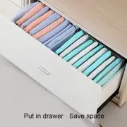 7/9Grid Storage Bag Clothes Jeans Pants Drawer Organizer Wardrobe Boxes Foldable