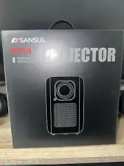 SEALED! SANSUI Smart 1080P Portable Projector Netflix YouTube Prime Video