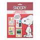 史努比Snoopy 進口3C貼紙組/可重複貼黏