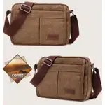 47L8 BEST SLING BAG 單肩包男士帆布進口韓國 MH03 COFFEE