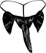 [Generic] Mens Shorts 100 Cotton Lingerie Elephant Sexy Back T Mens Elastic Men's Underwear Spandex Underwear for Men