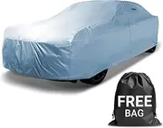 iCarCover Fits: [Porsche 928] 1978-1986 Premium Full Car Cover Waterproof All Weather Resistant Custom Outdoor Indoor Sun Snow Storm Protection Form-Fit Padded Cover with Straps
