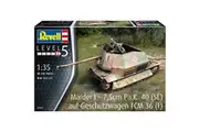 Revell 1/35 Marder I - 7,5cm Pa.K. 40 (Sf.) auf Geschutzwagen FCM 36 (f) Kit