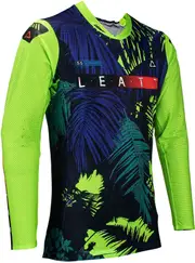 Leatt 5.5 UltraWeld S24 Jungle, jersey , color: Black/Green/Blue , size: L