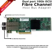 Dell 84FDM 10Gbps PCIe HBA Network Adapter Card Low 2x 10G-SR 260-0012-00 SFP+