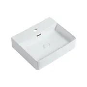 ZUMI Glossy White Sprato Wall Hung Basin