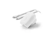 BoostCharge Compact USB-C Wall Charger 30W + USB-C Cable with Lightning Connector