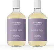 Deep Steep Bubble Bath, 17 Ounce (Pack of 2) (Lavender Chamomile)