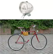 Vintage Retro Bicycle Bike Front Light Lamp LED Fixie Bike Front Fog Safety Lamp