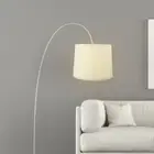 Round Desk Lamp Cover Household Table Lamp Linen Cover Floor Lamp Cover