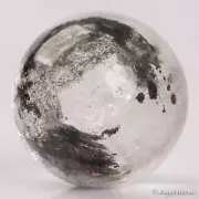 49g32mm Natural Garden/Phantom/Ghost/Lodolite Quartz Crystal Sphere Healing Ball