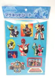 Bandai Power Rangers Super Sentai Magnetic Sticker Sheet Sealed