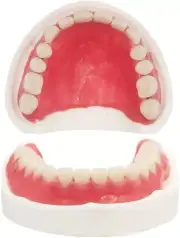 Fake Teeth-Do It Yourself Denture-Top and Bottom Temporary Teeth, Easy